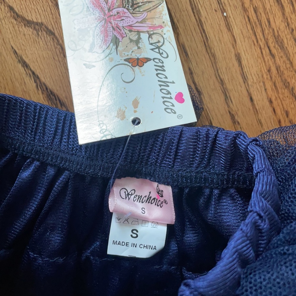 Navy Blue Ruffle Layer Tutu - Picture 3 of 3